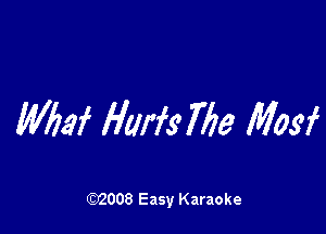 MM Huffy 7726 Mad

W008 Easy Karaoke