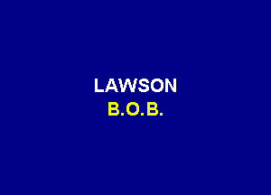 LAWSON
8.0. B.
