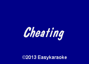 Wayfing

(92013 Easykaraoke