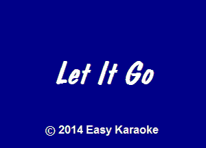 lei 177 60

2014 Easy Karaoke