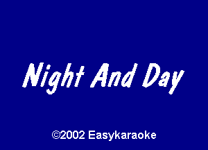 MW 4nd Day

(92002 Easykaraoke