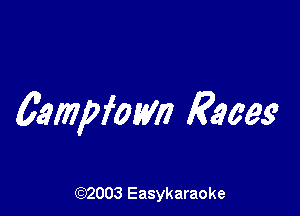 63mpfotm Races

(92003 Easykaraoke