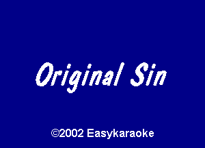 Original 5717

(92002 Easykaraoke