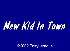 Hem Kid In Town

(92002 Easykaraoke