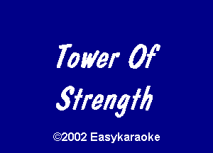 705th Of

5frengfi5

(92002 Easykaraoke