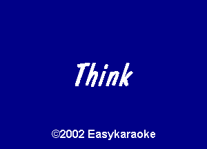 Mink

(92002 Easykaraoke