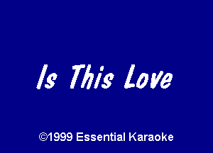ls 7711's love

CQ1999 Essential Karaoke