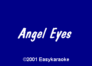 141244 Eyes

(92001 Easykaraoke