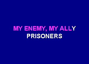 MY ENEMY, MY ALLY

PRISONERS