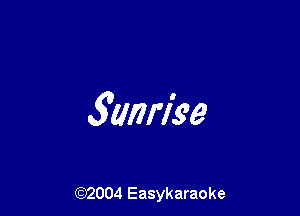 3anrlk'e

(92004 Easykaraoke