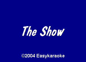 769 360W

(92004 Easykaraoke