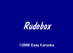 kadebox

W006 Easy Karaoke