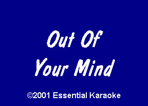 0W 0f

Vow M1774

(972001 Essential Karaoke