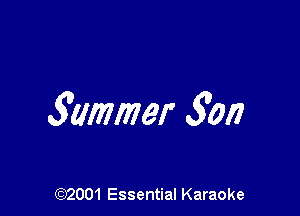 Sammy 3017

(972001 Essential Karaoke