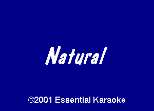 M? faral

(972001 Essential Karaoke