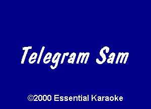 Telegram 34m

(972000 Essential Karaoke