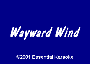 Mymm' M174

(92001 Essential Karaoke