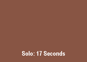 Solar 17 Seconds