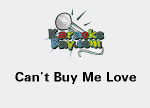 Can't Buy Me Love