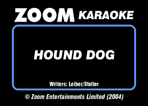 26296291353 KARAOKE

WOUND) DOG

Wham ulmm
OMWWMJ