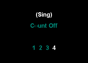 (Sing)
Cc .unt Off

1234