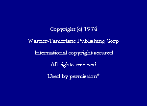 Copymht (c) 1974
Wamw-Tamm'hrw Publishing Corp
...

IronOcr License Exception.  To deploy IronOcr please apply a commercial license key or free 30 day deployment trial key at  http://ironsoftware.com/csharp/ocr/licensing/.  Keys may be applied by setting IronOcr.License.LicenseKey at any point in your application before IronOCR is used.