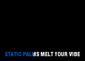 STATIC PALMS MELT YOUR 'JIBE
