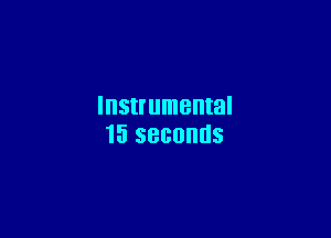 Instrumental

15 SBGOHUS