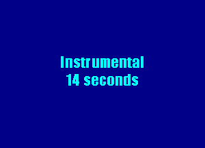 Instrumental

14 SBBOHUS