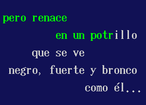 pero renace
en un potrillo
que se ve

negro, fuerte y bronco

como 1...