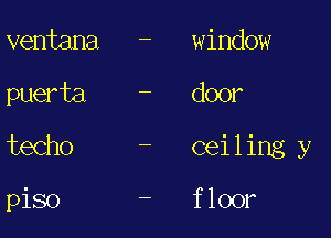 window

door

ceiling y

floor