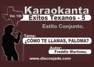 Karaokanta
VO' '3

Estilo Conjunto.

' Temm

rideraoirEIIIL'A mmmmmm
Au - rt

www.discosjade.com