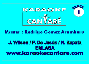 Master Rodrigo Gomez Aramburu

J. When I P. Do Jews! N. 2.11pm
EMLASA
www.karaolaeeuniare.com