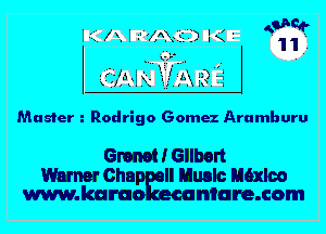 Master Rodrigo Gomez Aramburu

Grime! l Gllbort

mom II Huolc deloo
www.kara Mare.com