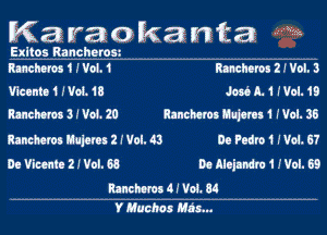 Mia Ira Q k3 Wila W

Exiles Rancheron

RachethVdi RmhIMZIVolJ
WalthOfAB MLHVOIAO
MMMSJVAZIJ R1nchcmthru1 Wol.38
Rim Kuhn! I I Vol. 43 Do Pedro f (Vol. 6?
DC View 2 I Vol. 68 Do Mljlhdm 1 HM. 89

Rancbmn 4 i V93, 34
Y Hush)! Mfg...