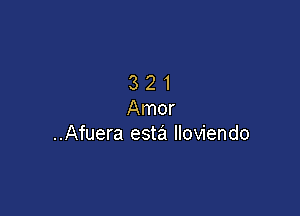 321

Amor
..Afuera esta lloviendo