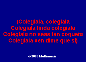 (9 2000 Multimusic.