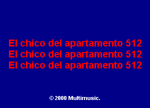 (9 2000 Multimusic.