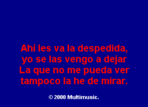 (9 2000 Multimusic.