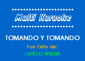 Mwlw Manama

TOMANDO Y TOMANDO

Fue Exito dei
LUPILLO RIVERA