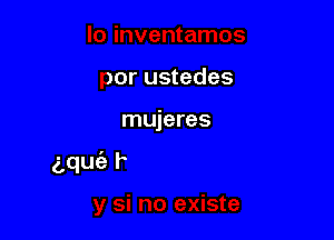 d

y si no existe