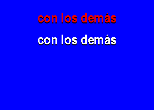 con los demas