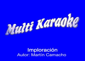 lmploracidn
Auton Martin Camacho