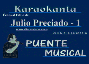 K0 m 0le 2310

IZIJu'tn. aininmld

Julio Prenado - 1

anu.

D-MO

j PUENTE
MUSICAL