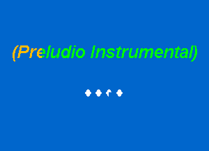 (Preludio Instrumentao

9009