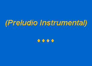 (Preludio Instrumentao

9069