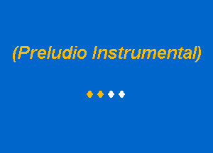 (Preludio Instrumentao

9069