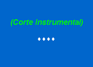 (Corte Instrumental)

6096