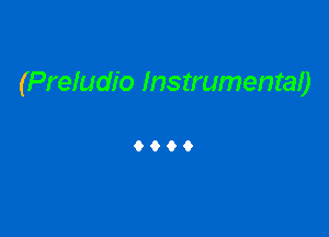 (Preludio Instrumentao

9069