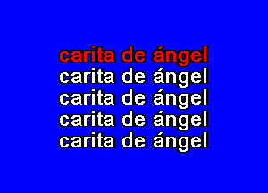 carita de eingel

carita de eingel
canta de zingel
carlta de aingel